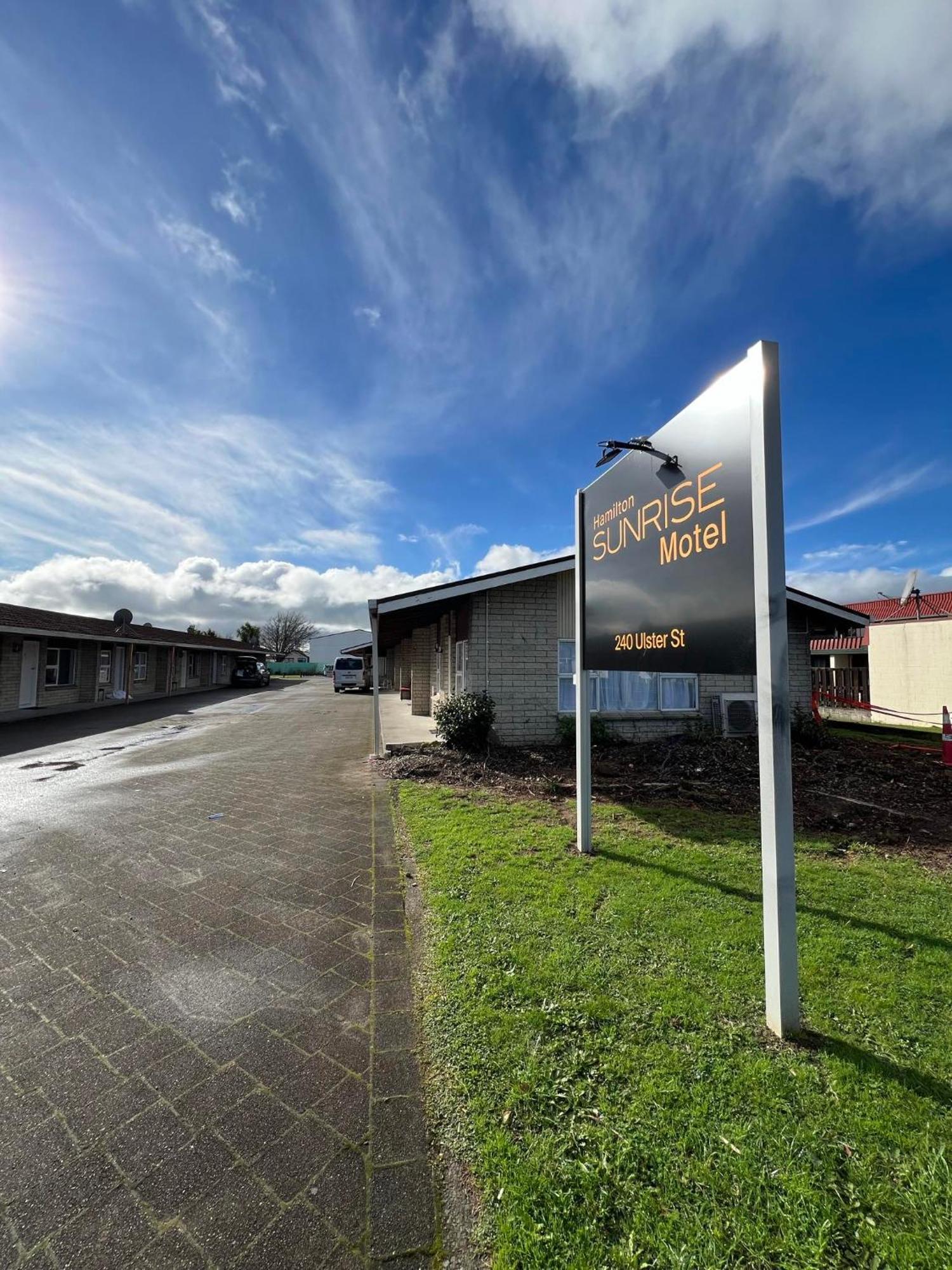 Hamilton Sunrise Motel Eksteriør billede